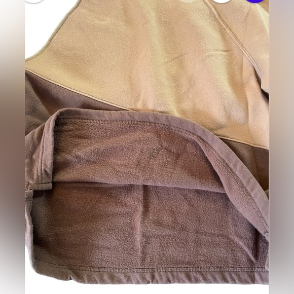 Abercrombie & Fitch Women’s Medium Mini Mockneck Colorblock Fleece Sweatshirt - Picture 7 of 8